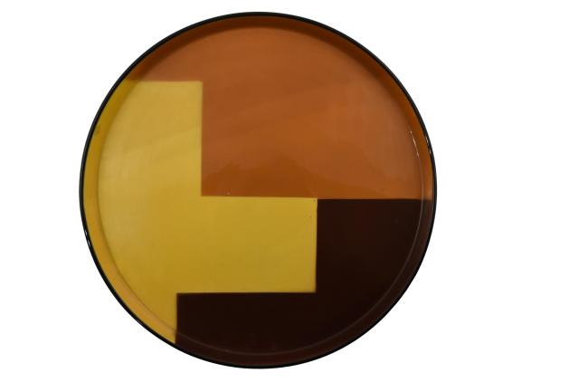 Vassoio di un servizio in terraglia disegnato da Angelo Simonetto nella prima metà degli anni 30 per Galvani